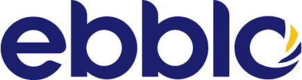 ebblo, A Modaxo Company Logo